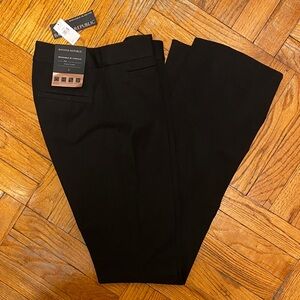 Banana Republic Sloan Flare Dress Pants Size 0 Black NWT